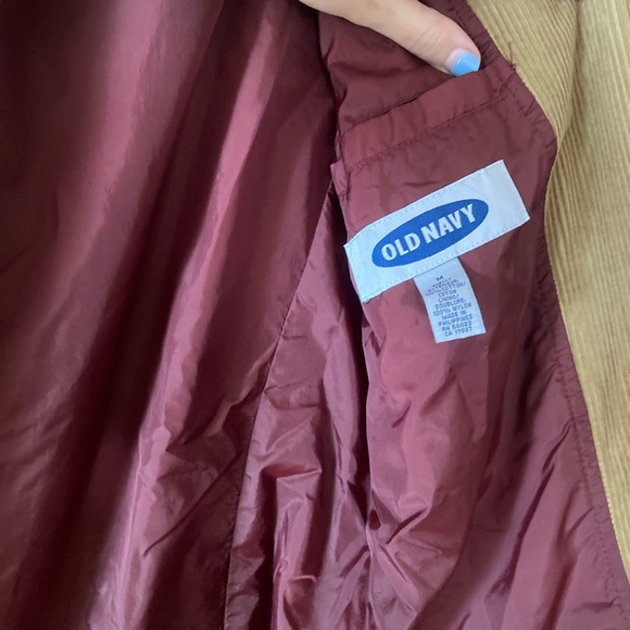 Old Navy Men's Tan Corduroy Jacket - Picture 3 of 3